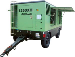 1070XHH-1250XH高压系列柴油机移动式螺杆空压机